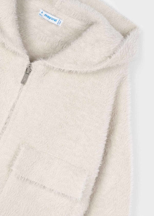 Mayoral Usa Inc Faux Fur Zip Up Hoodie - Little Miss Muffin Children & Home