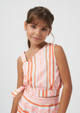 Mayoral Usa Inc Mayoral Asymmetrical Jacquard Top - Little Miss Muffin Children & Home