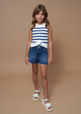 Mayoral Usa Inc Mayoral Tween Girls Denim Shorts - Little Miss Muffin Children & Home