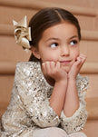Abel & Lula Abel & Lula Double Loop Bow Hair Clip, Available in 2 Colors - Little Miss Muffin Children & Home