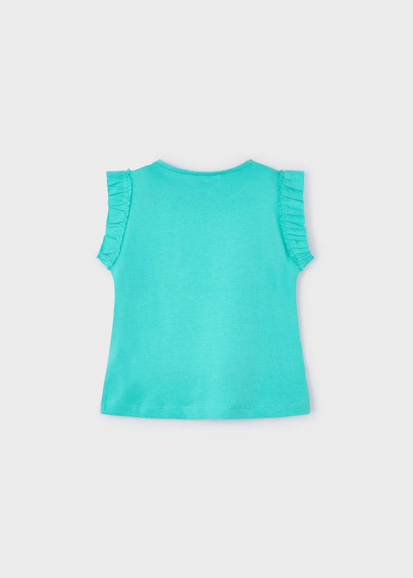 Mayoral Usa Inc Mayoral Eyelet Trimmed Sleeveless T-Shirt - Little Miss Muffin Children & Home
