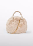 Abel & Lula Faux Shearling Handbag