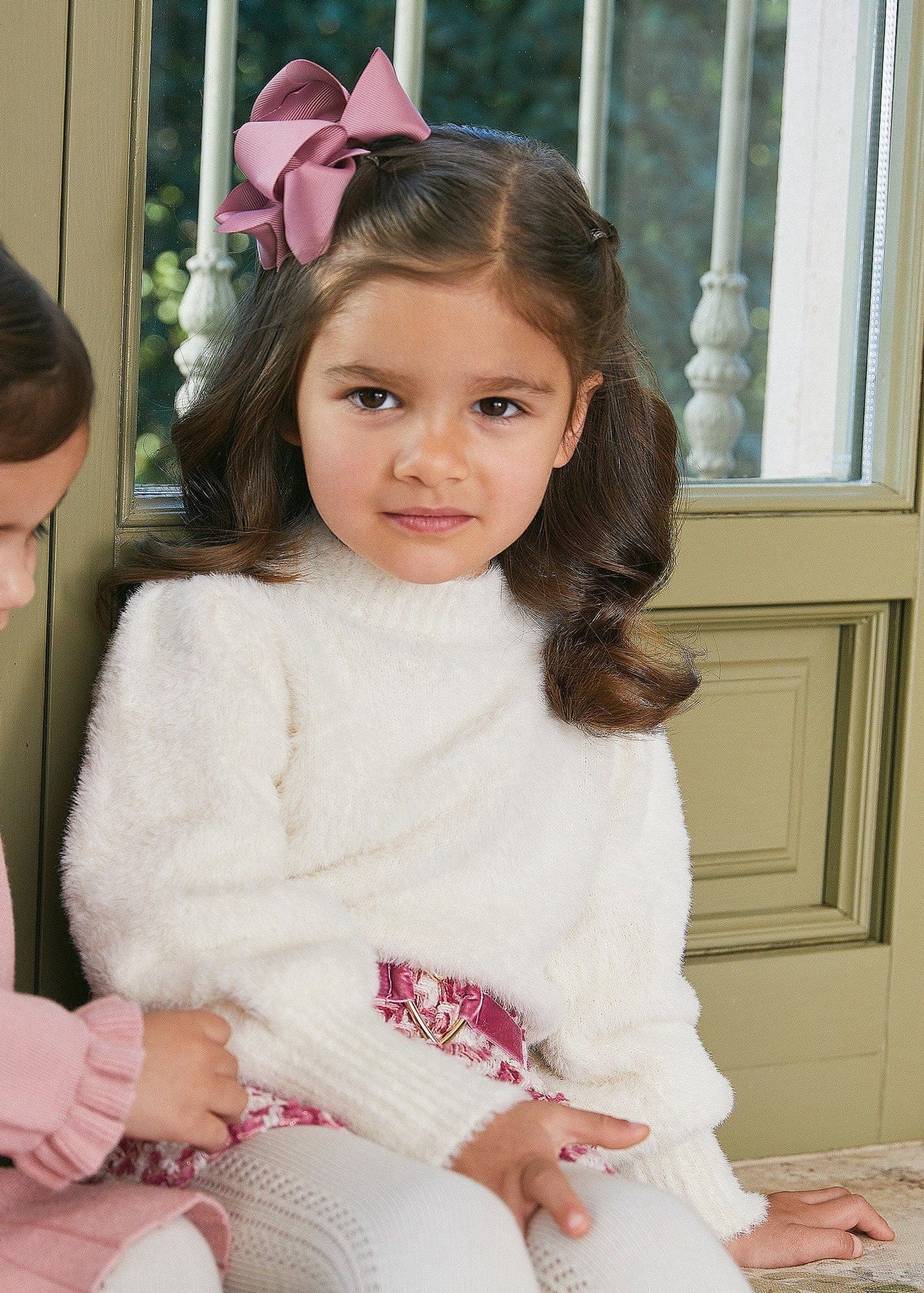 Abel & Lula Abel & Lula Fuzzy Sweater - Little Miss Muffin Children & Home