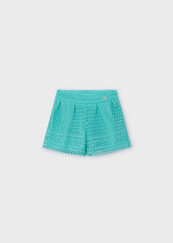 Mayoral Usa Inc Mayoral Guipure Lace Shorts - Little Miss Muffin Children & Home