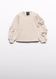 Abel & Lula Knit Pullover with Bow Details