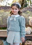 Abel & Lula Abel & Lula Openwork Sweater - Little Miss Muffin Children & Home