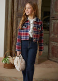 Abel & Lula Plaid Jacket