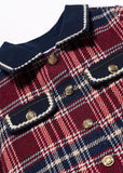 Abel & Lula Plaid Jacket