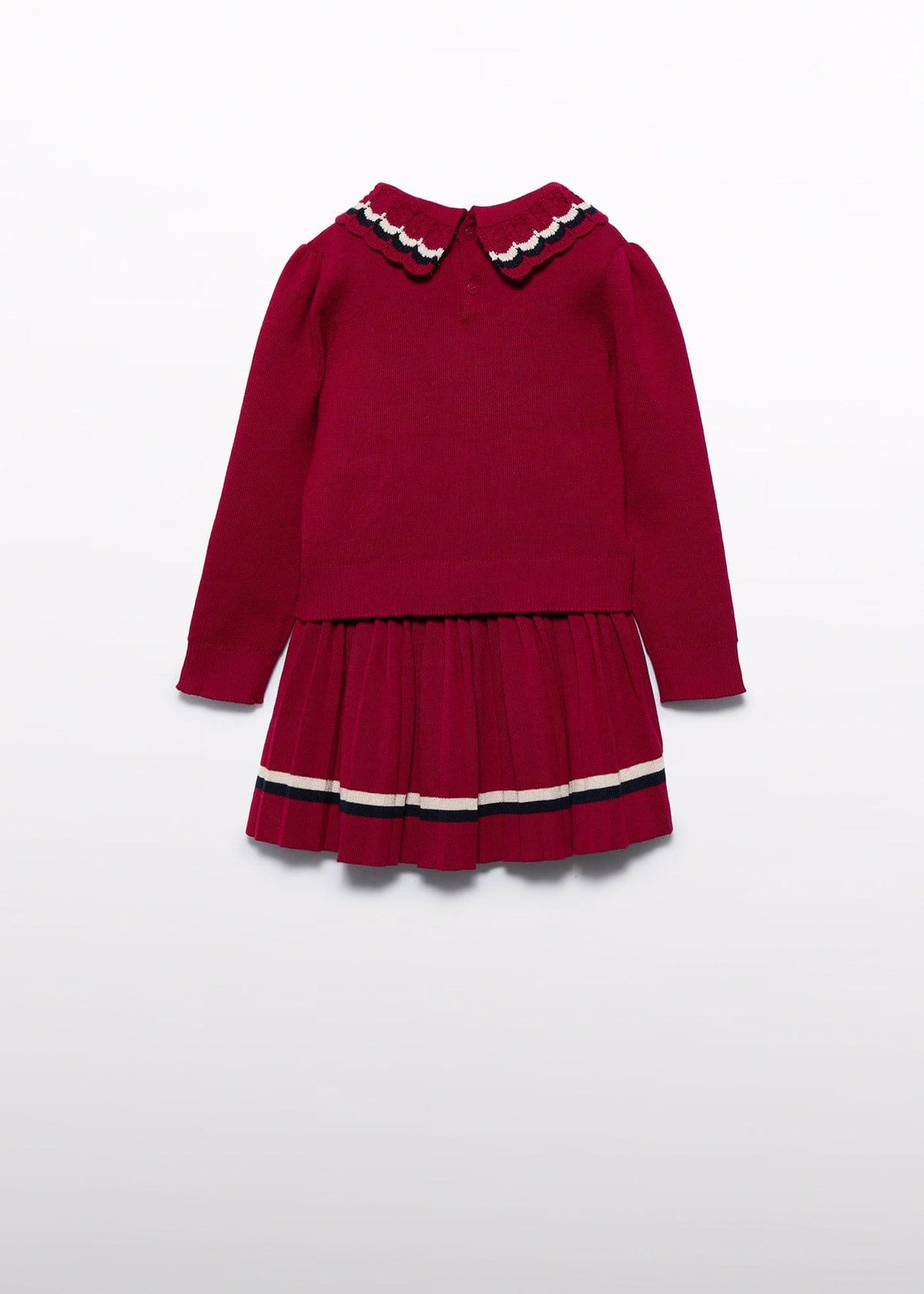 Abel & Lula Abel & Lula Pleated Knit Skirt & Sweater Set - Little Miss Muffin Children & Home