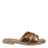 Naked Feet Goa Metallic Slide Sandals