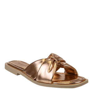 Naked Feet Naked Feet Goa Metallic Slide Sandals - Little Miss Muffin Children & Home