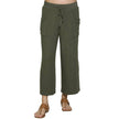 green capri lounge pants
