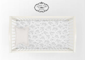 Maison Nola Maison Nola Storyland Toile Crib Fit Sheet - Little Miss Muffin Children & Home