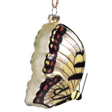 Creative Co-op 4.75"H Painted Glass Butterfly Ornament