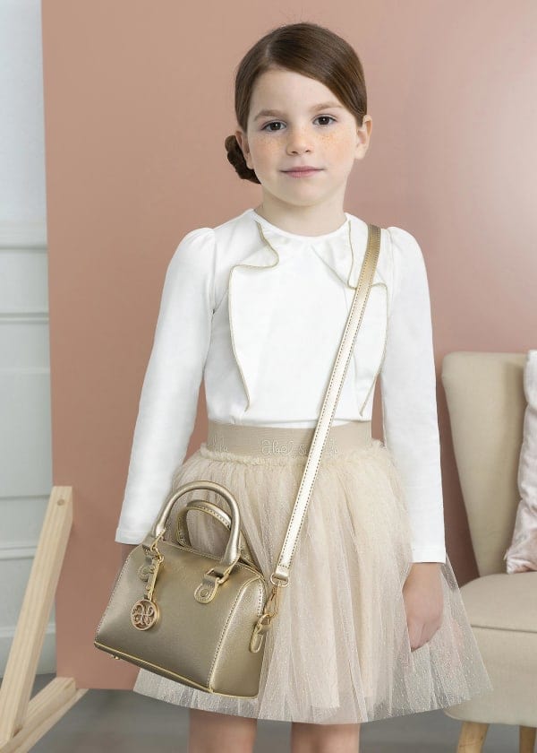 Abel & Lula Abel & Lula Metallic Handbag - Little Miss Muffin Children & Home