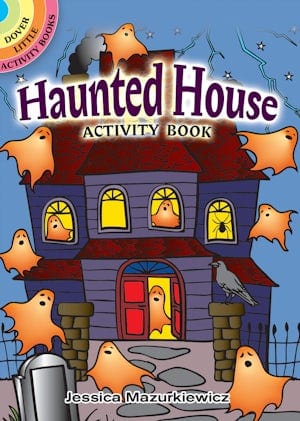 haunted house activity book