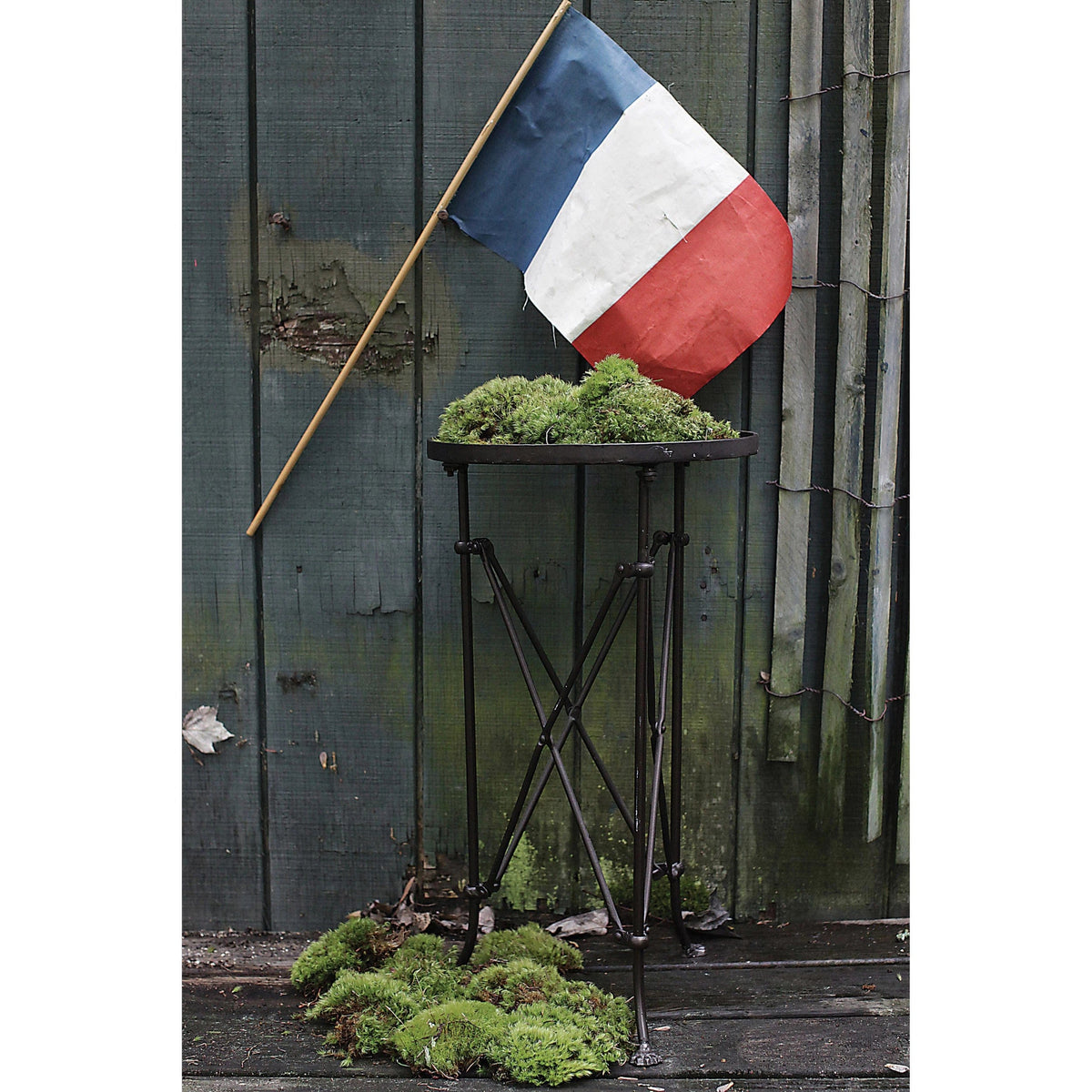 Creative Co-Op Creative Co-Op Round Metal Accent Table - Little Miss Muffin Children & Home