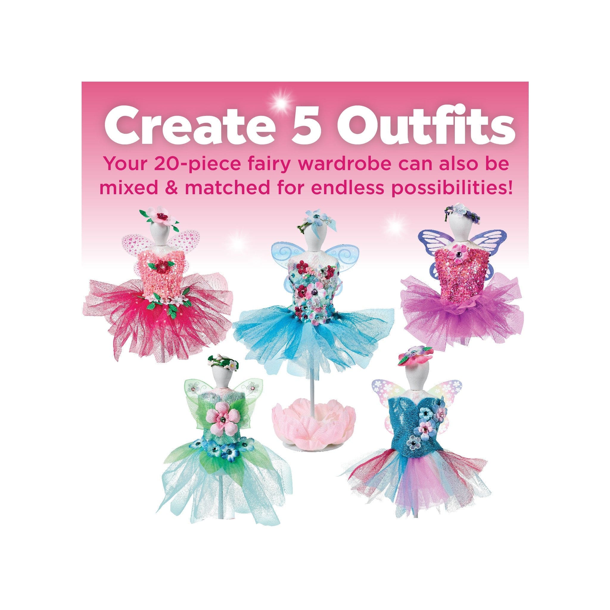Faber Castell Faber Castell Designed By You Fairy Fashions - Little Miss Muffin Children & Home