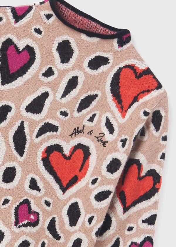 Abel & Lula Abel & Lula Heart Sweater & Pants Set - Little Miss Muffin Children & Home