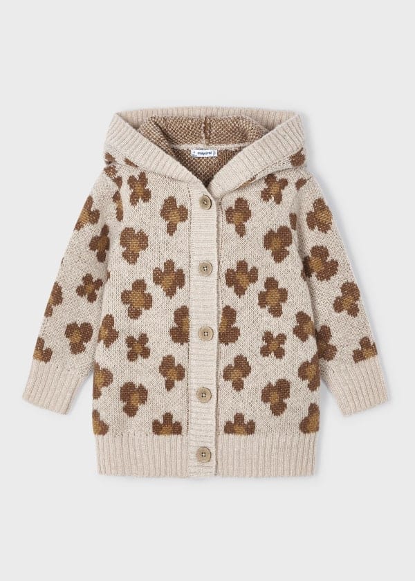 Mayoral Usa Inc Mayoral Hooded Button Up Knit Cardigan - Little Miss Muffin Children & Home