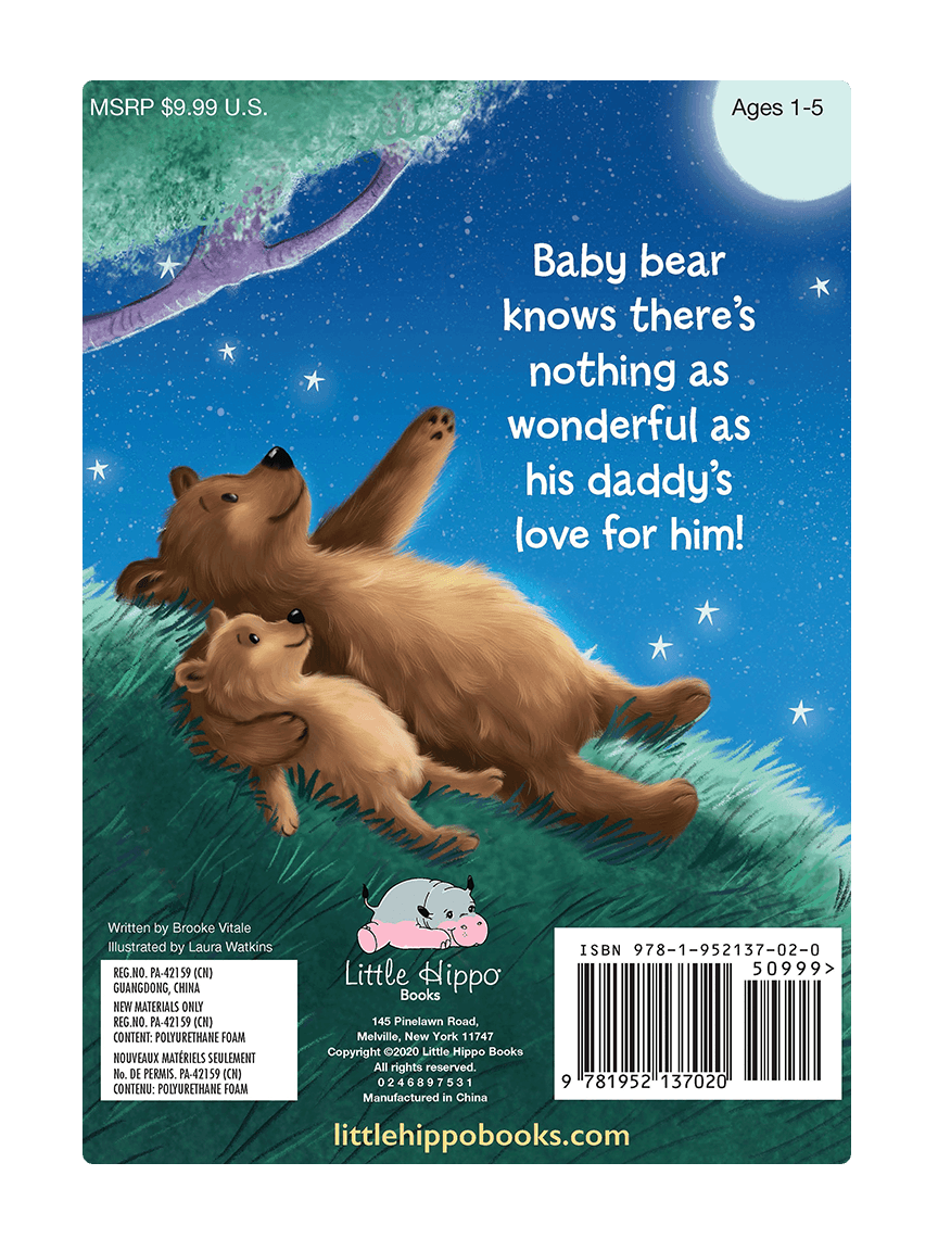 Little Hippo Books I Love You, Daddy - Little Miss Muffin Children & Home