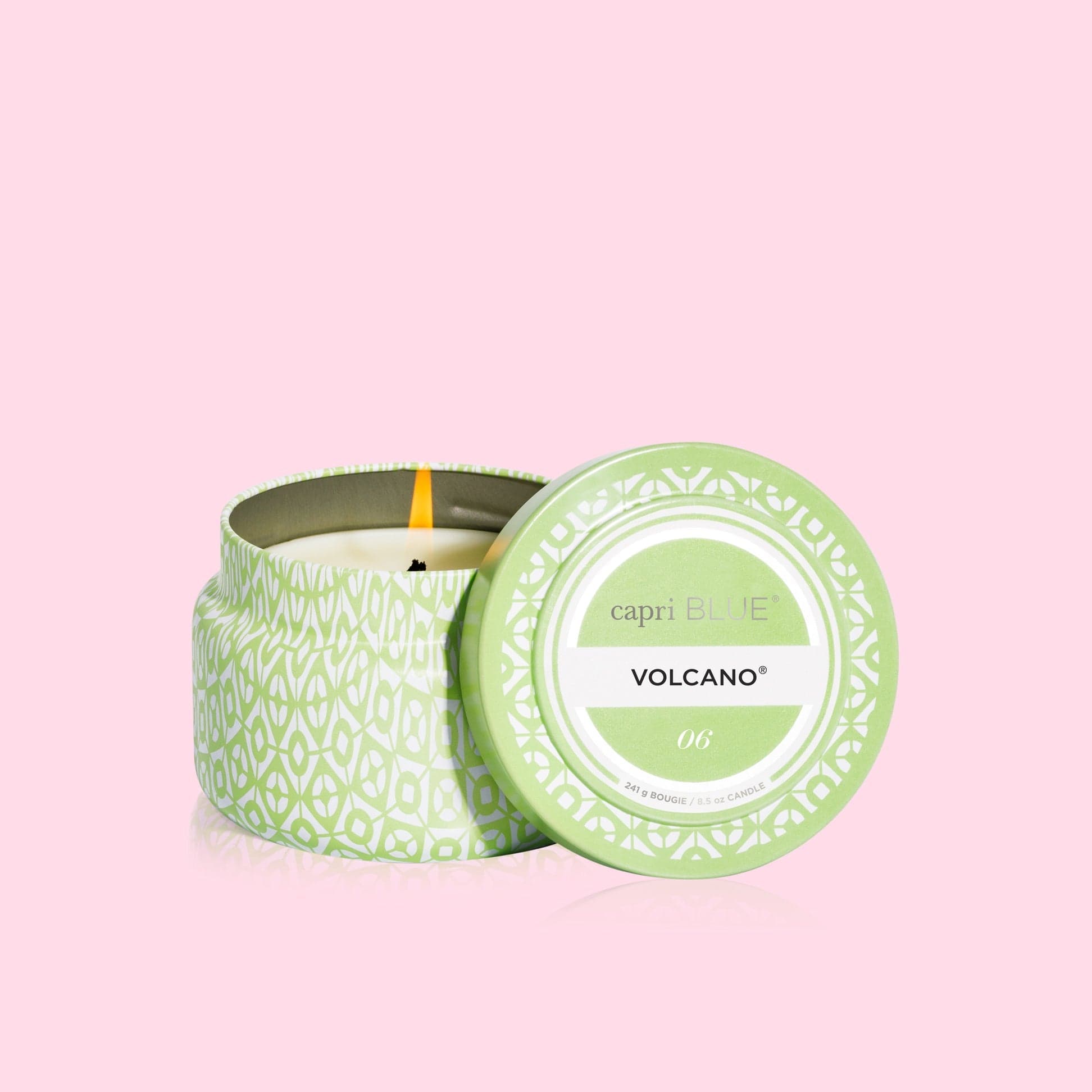 Capri Blue Capri Blue Volcano Iced Matcha Travel Tin Candles, Available in 2 Sizes - Little Miss Muffin Children & Home