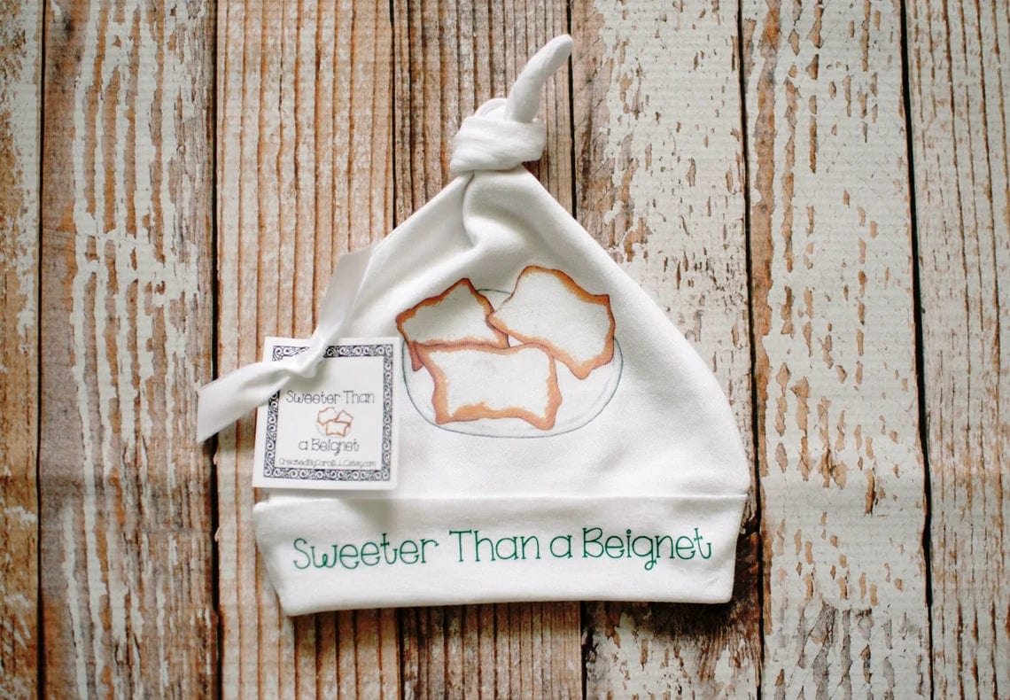 Created by Carol LLC Created by Carol Sweeter Than A Beignet Newborn Cap - Little Miss Muffin Children & Home