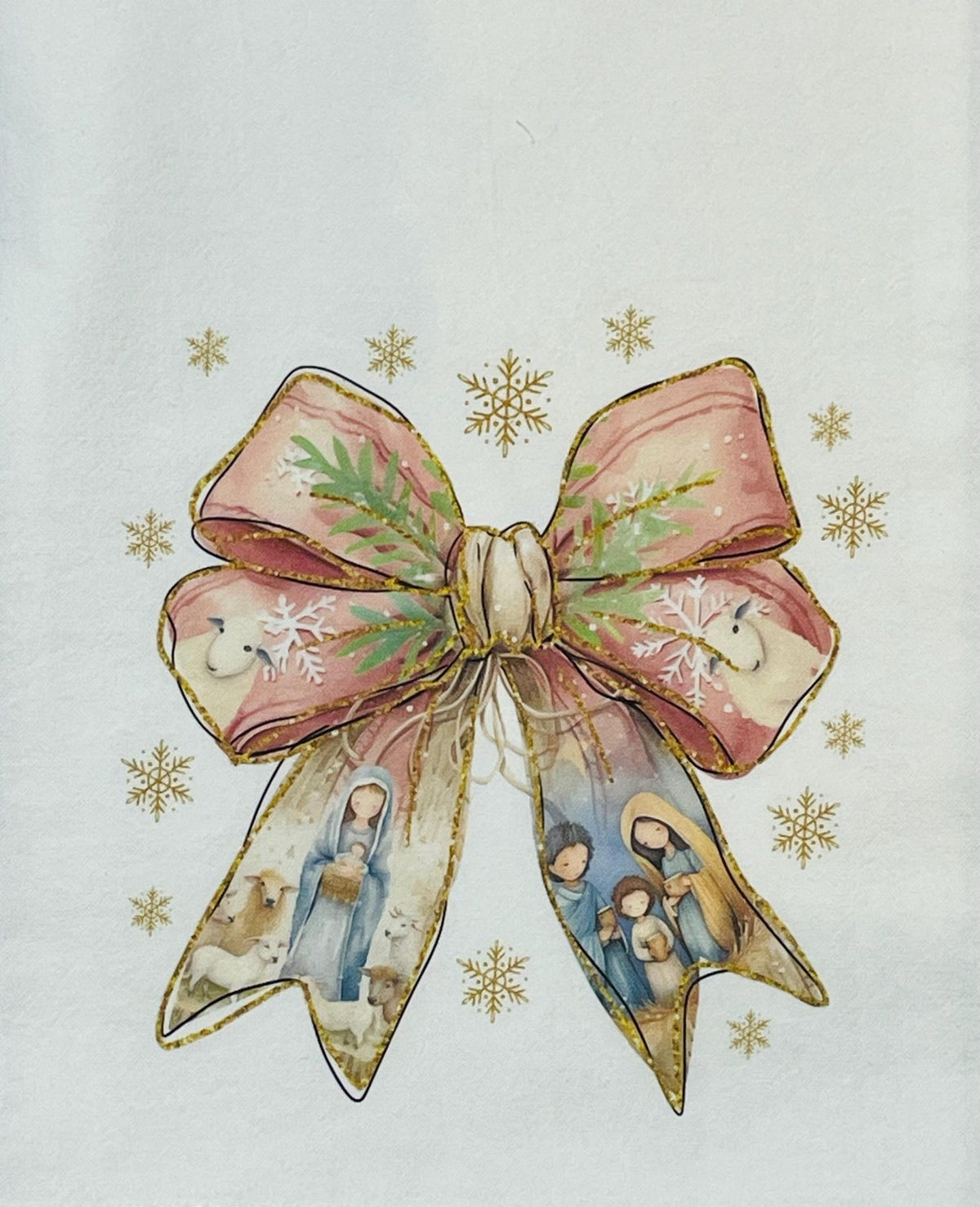 Nativity Bow Towel