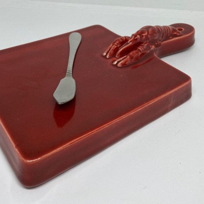 Slip Into Clay Slip Into Clay Crawfish Cheese Board - Little Miss Muffin Children & Home