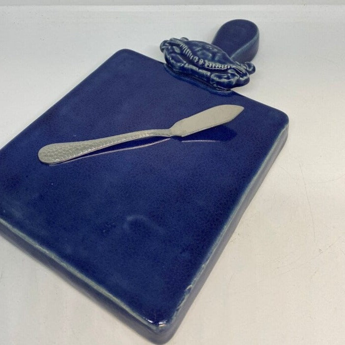 Slip Into Clay Slip Into Clay Crab Cheese Board - Little Miss Muffin Children & Home