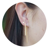 Renegade Jewelry Renegade Jewelry Short Geometric Threaders Earrings - Little Miss Muffin Children & Home