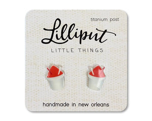 Lilliput Little Things Lilliput Little Things Snoball Earrings - Little Miss Muffin Children & Home