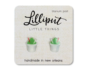 Lilliput Little Things Lilliput Little Things Snoball Earrings - Little Miss Muffin Children & Home