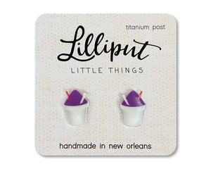 Lilliput Little Things Lilliput Little Things Snoball Earrings - Little Miss Muffin Children & Home