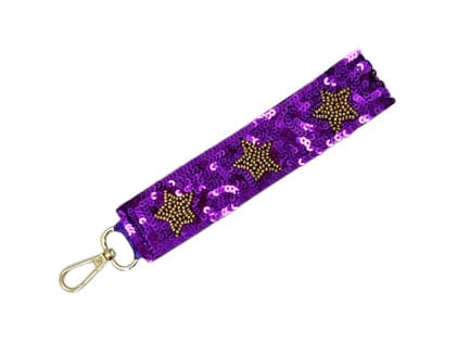Golden Lily Golden Lily Purple Keychain - Little Miss Muffin Children & Home