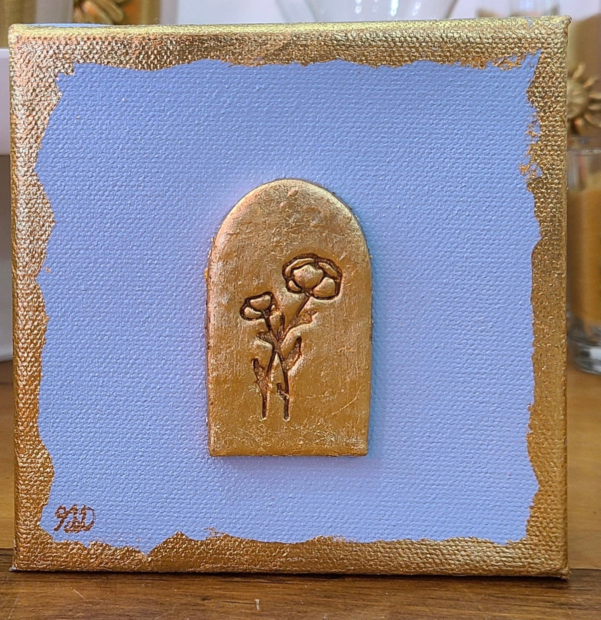 Fleur Art & Designs Fleur Art & Designs Floral Arch Mini Canvas - Little Miss Muffin Children & Home