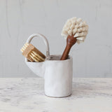 Creative Co-Op Creative Co-op Stoneware Sponge & Brush Holder - Little Miss Muffin Children & Home