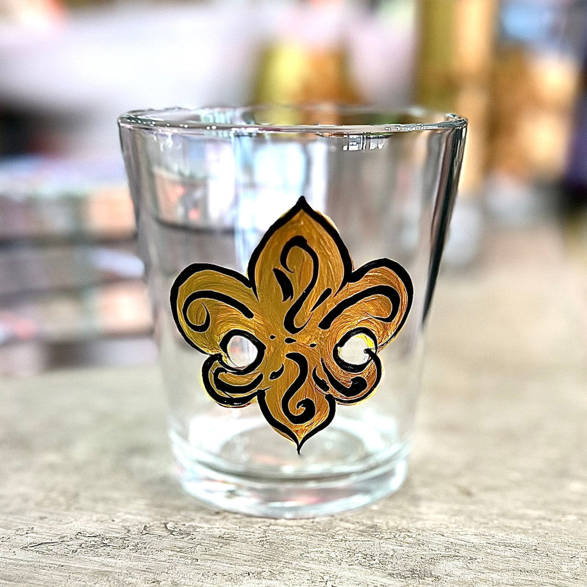 Michelle's Art Box Michelle's Art Box Saints FDL Glassware Collection - Little Miss Muffin Children & Home