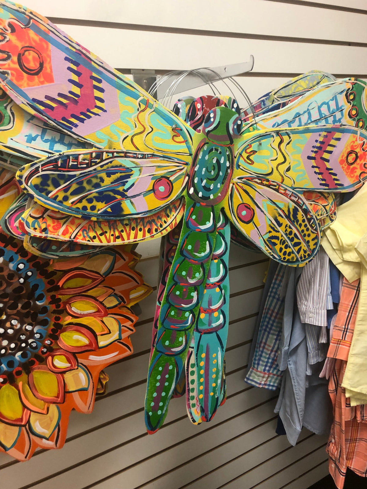 Toodle Lou Designs Toodle Lou Designs Dragonfly Wooden Door Hanger - Little Miss Muffin Children & Home