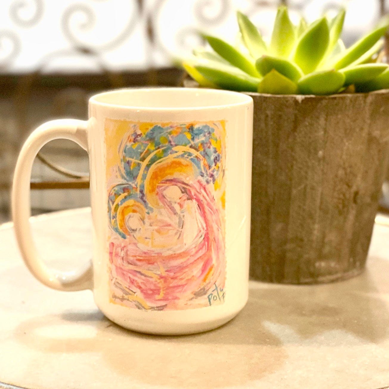 Whereable Art Whereable Art Prayers On The Side Mugs - Little Miss Muffin Children & Home