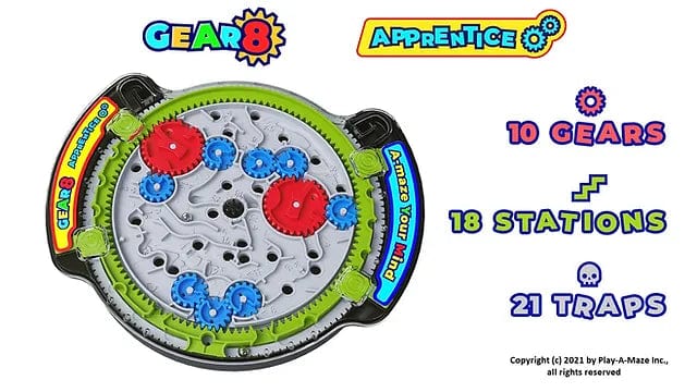 Play-A-Maze Inc Play-A-Maze Inc Gear8 Apprentice Case toys
