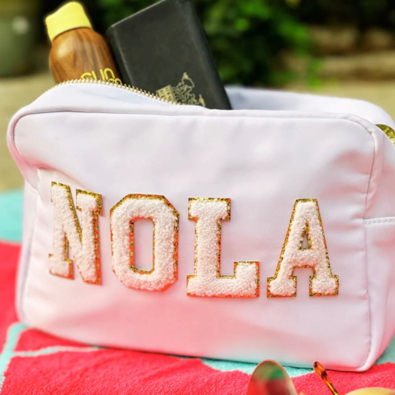 Whereable Art Whereable Art NOLA Varsity Travel Bag - Little Miss Muffin Children & Home