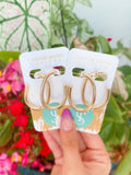 Taylor Shaye Designs Taylor Shaye Designs Marissa Gold Filled Oval Hoops - Little Miss Muffin Children & Home