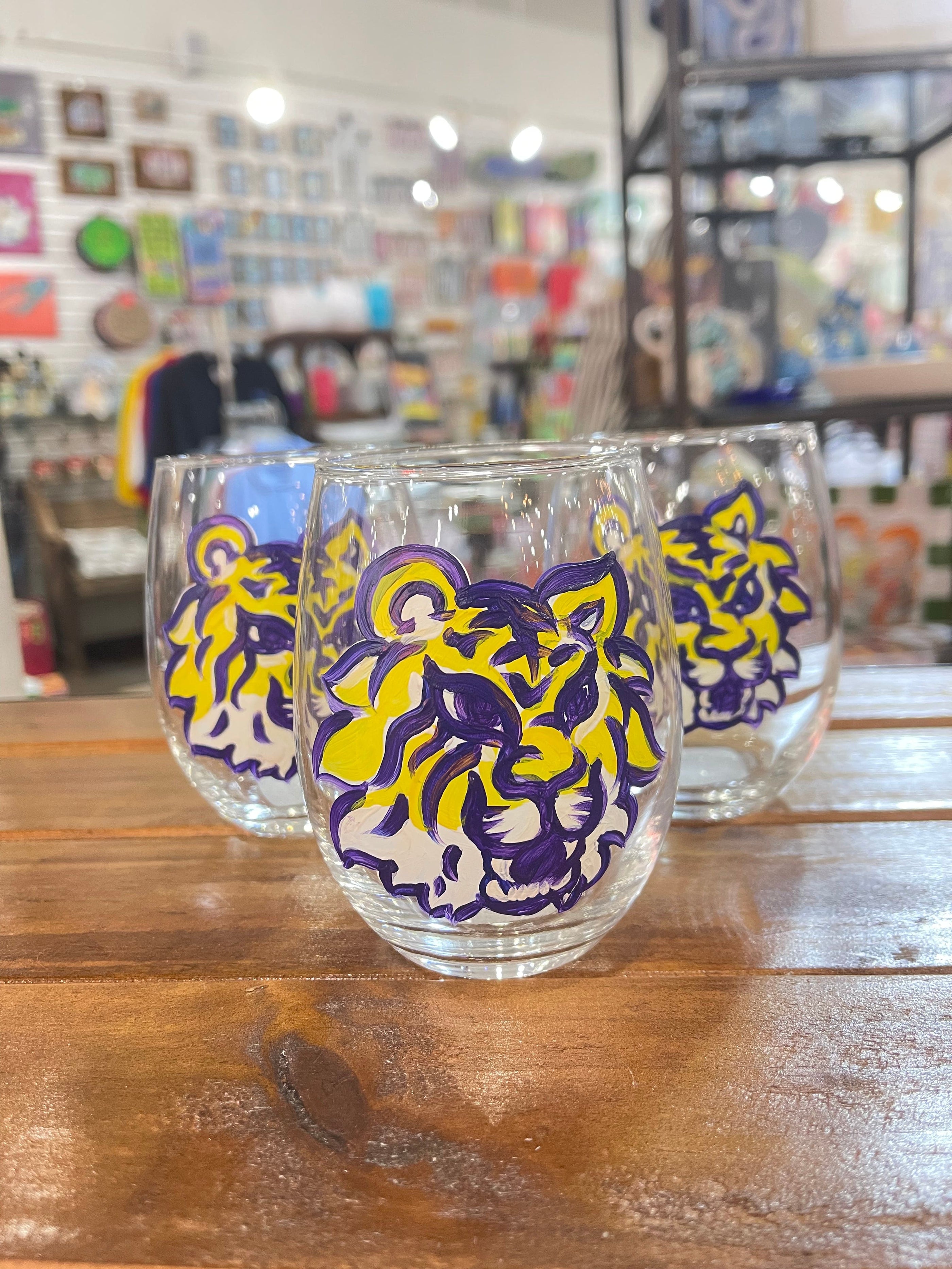 Michelle's Art Box Michelle's Art Box Tiger Glassware Collection - Little Miss Muffin Children & Home