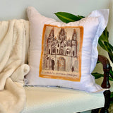 Whereable Art Whereable Art St. Louis Cathedral Linen Pillowcase - Little Miss Muffin Children & Home