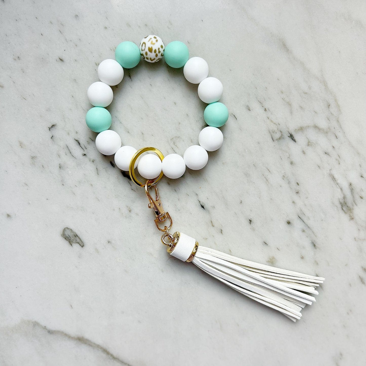 Lanyard Lovebirds Lanyard Lovebirds O Wristband Keychain Gold Tassel - Little Miss Muffin Children & Home