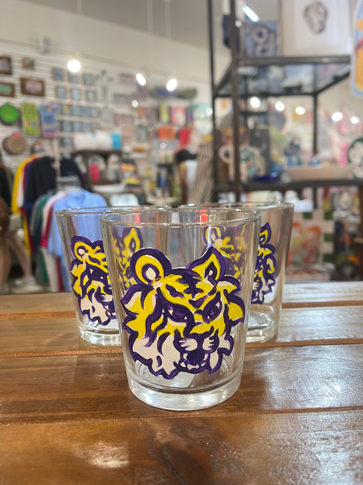 Michelle's Art Box Michelle's Art Box Tiger Glassware Collection - Little Miss Muffin Children & Home