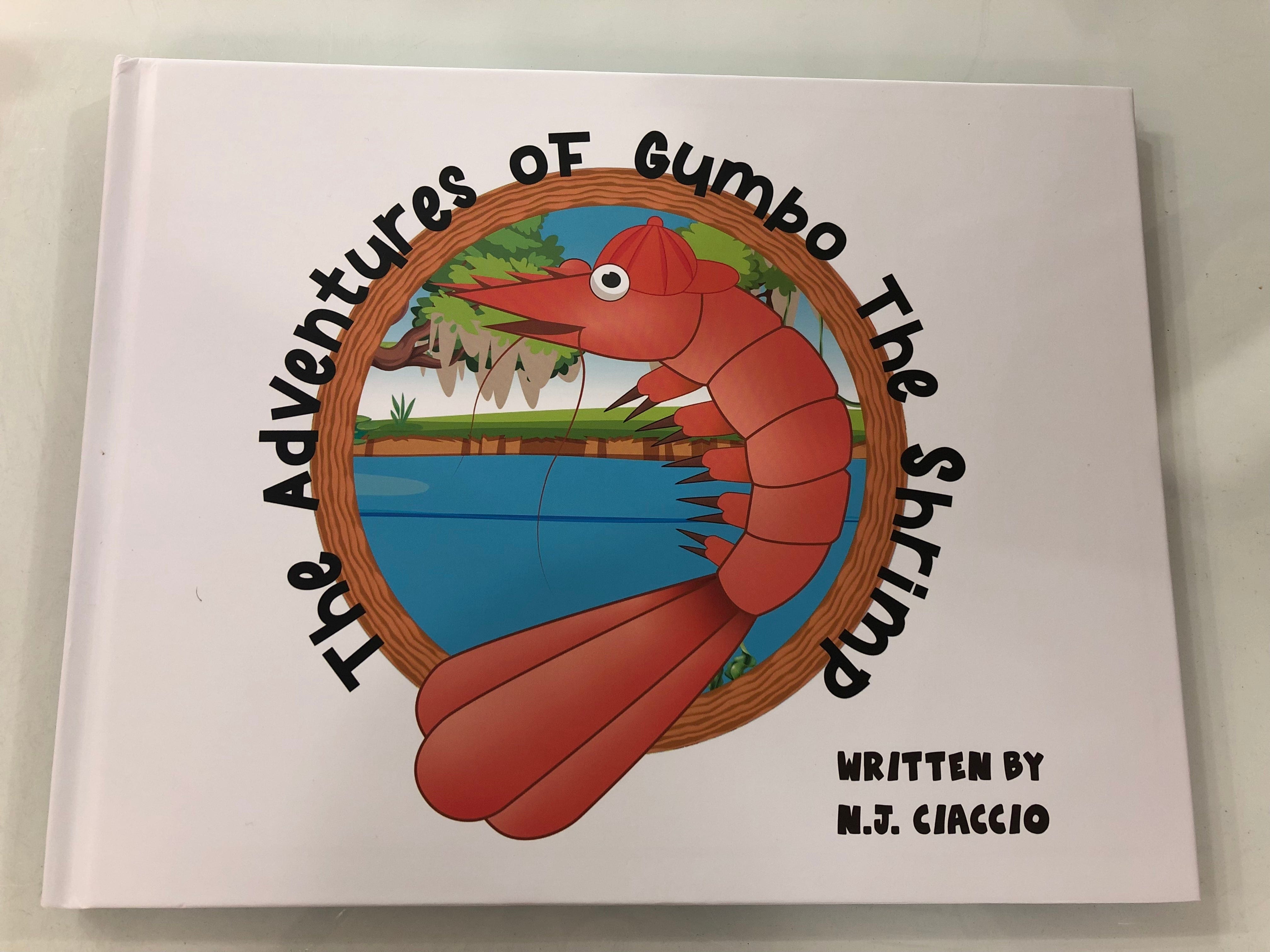 Studio Laughter Studio Laughter The Adventures of Gumbo the Shrimp Book and Puppet Set - Little Miss Muffin Children & Home