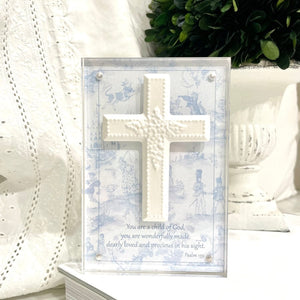 Susan Lange Designs Susan Lange Designs Nursery Cross Baptism - Little Miss Muffin Children & Home