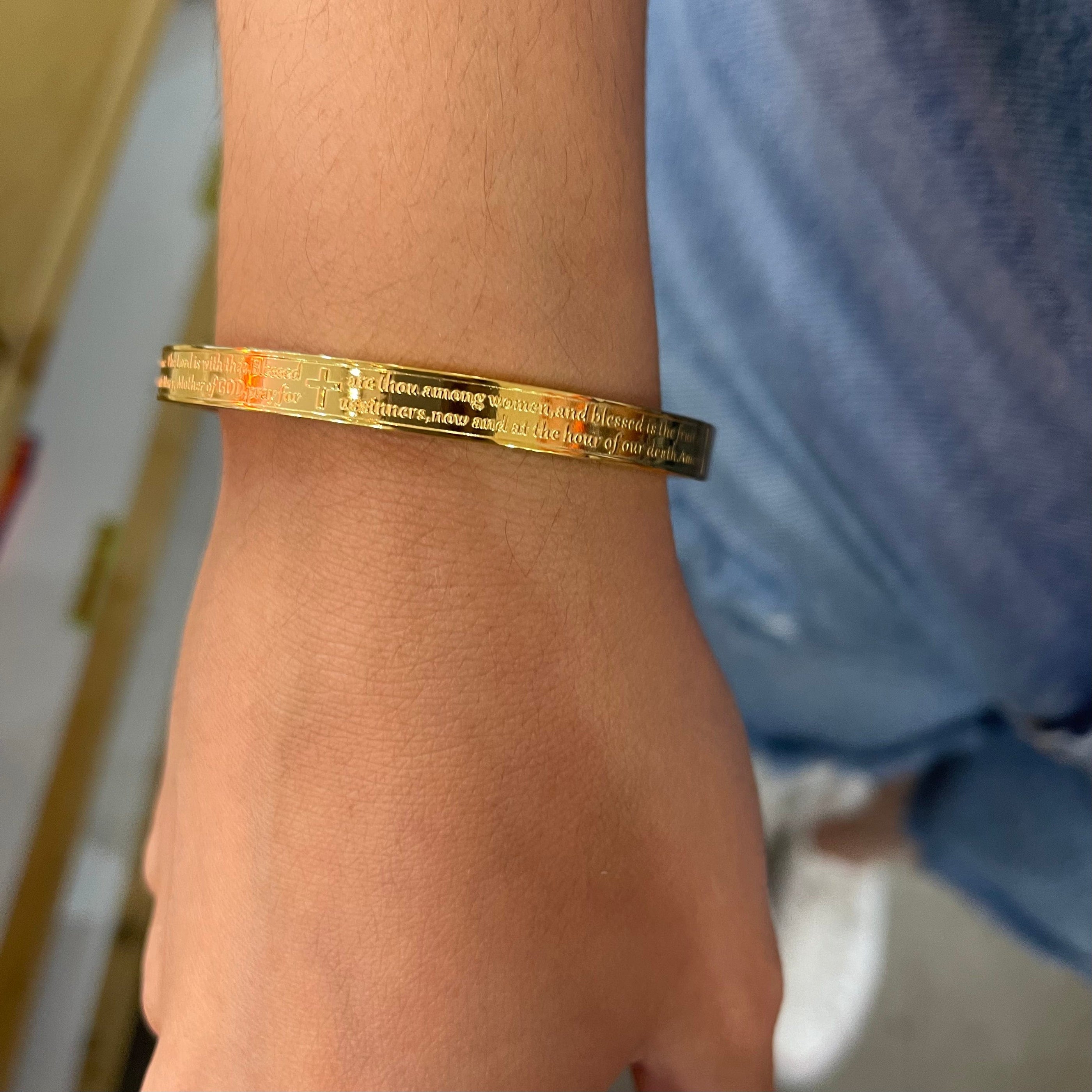 Weisinger Designs Weisinger Designs Hail Mary Bracelet - Little Miss Muffin Children & Home